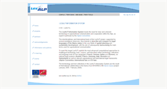 Desktop Screenshot of lexalp.eurac.edu